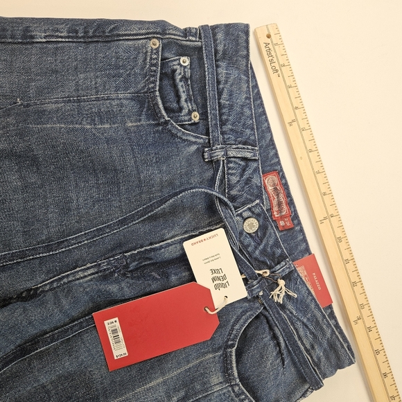 Lucky Brand NWT Palazzo Blue Jeans Size 2/26 26 X 31 Retail $129 Wide Leg - Picture 3 of 12